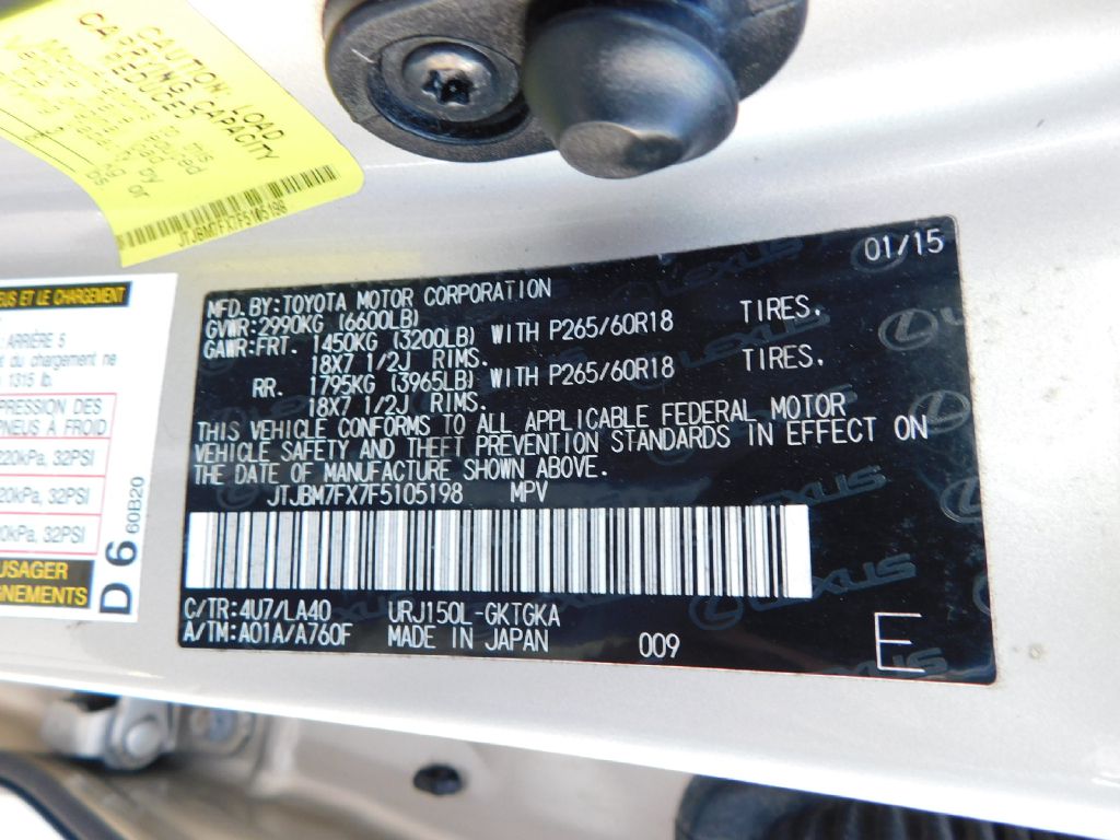 Used Car 2015 Lexus Gx  460 For Sale Under $30,000 In San Antonio, Texas