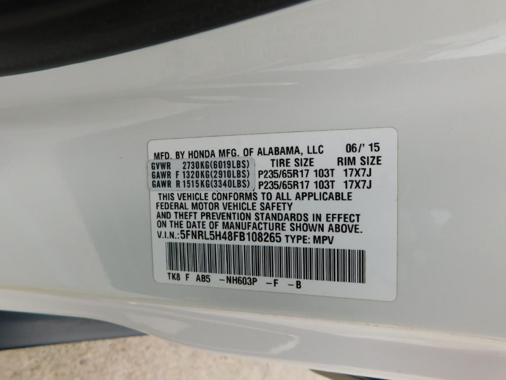 Used Car 2015 Honda Odyssey  Ex For Sale Under $12,000 In San Antonio, Texas