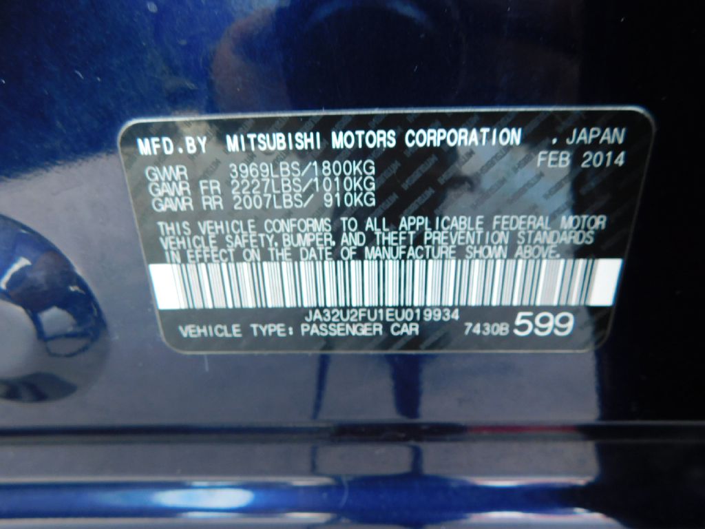 Used Car 2014 Mitsubishi Lancer  Es/es Sport For Sale Under $10,000 In San Antonio, Texas