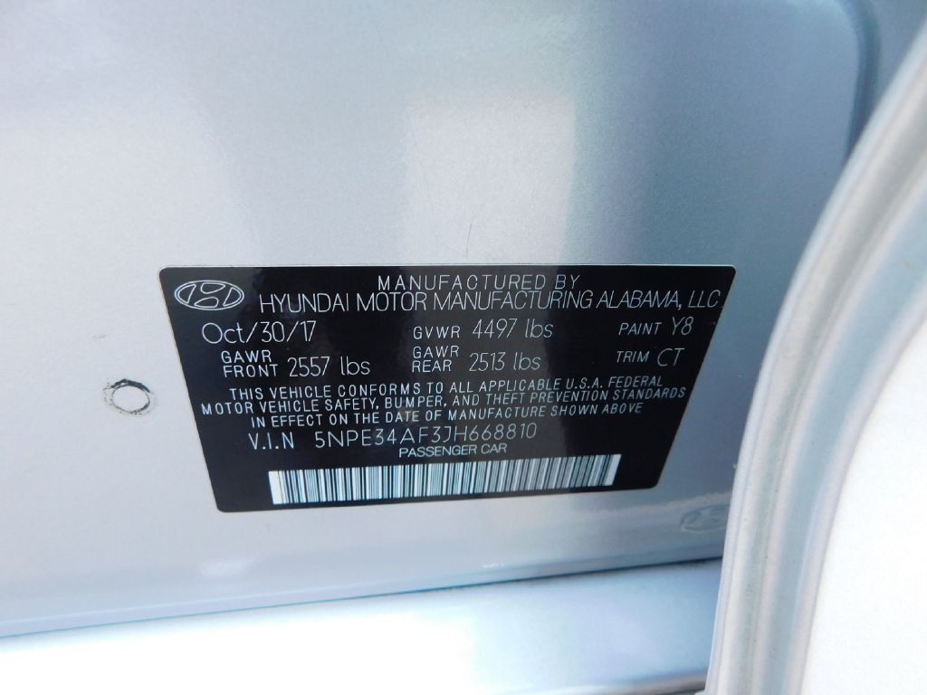 Used Car 2018 Hyundai Sonata  Sport For Sale Under $10,000 In San Antonio, Texas