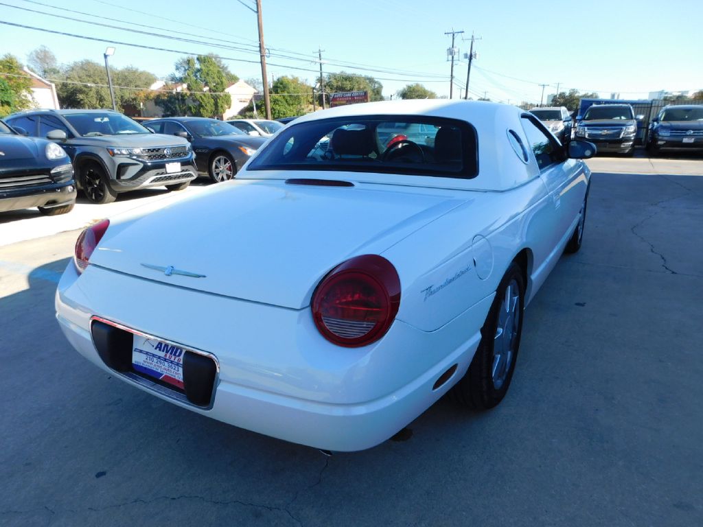 Used Car 2002 Ford Thunderbird  For Sale Under $15,000 In San Antonio, Texas