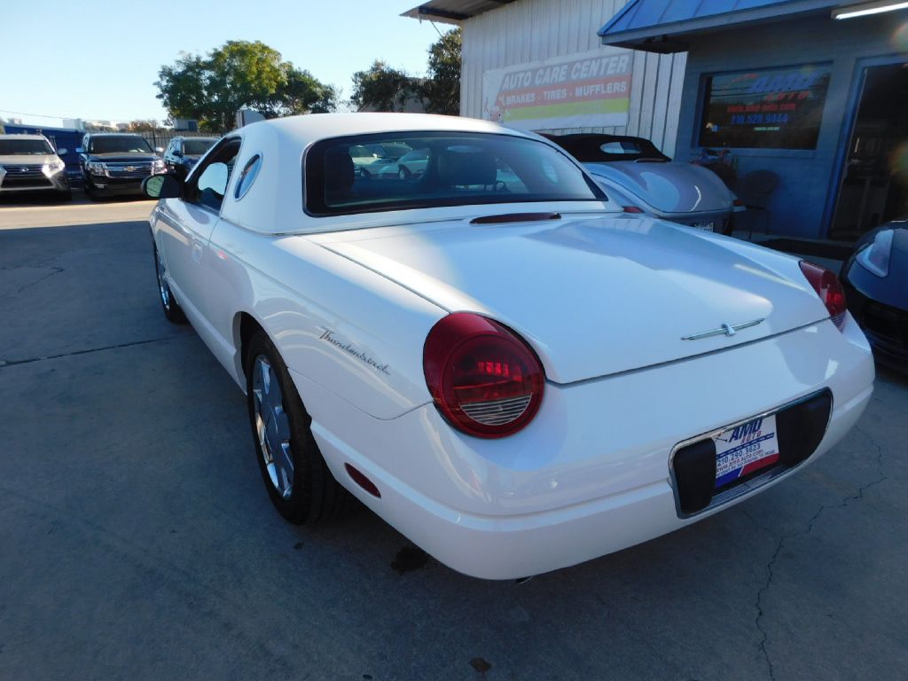 Used Car 2002 Ford Thunderbird  For Sale Under $15,000 In San Antonio, Texas