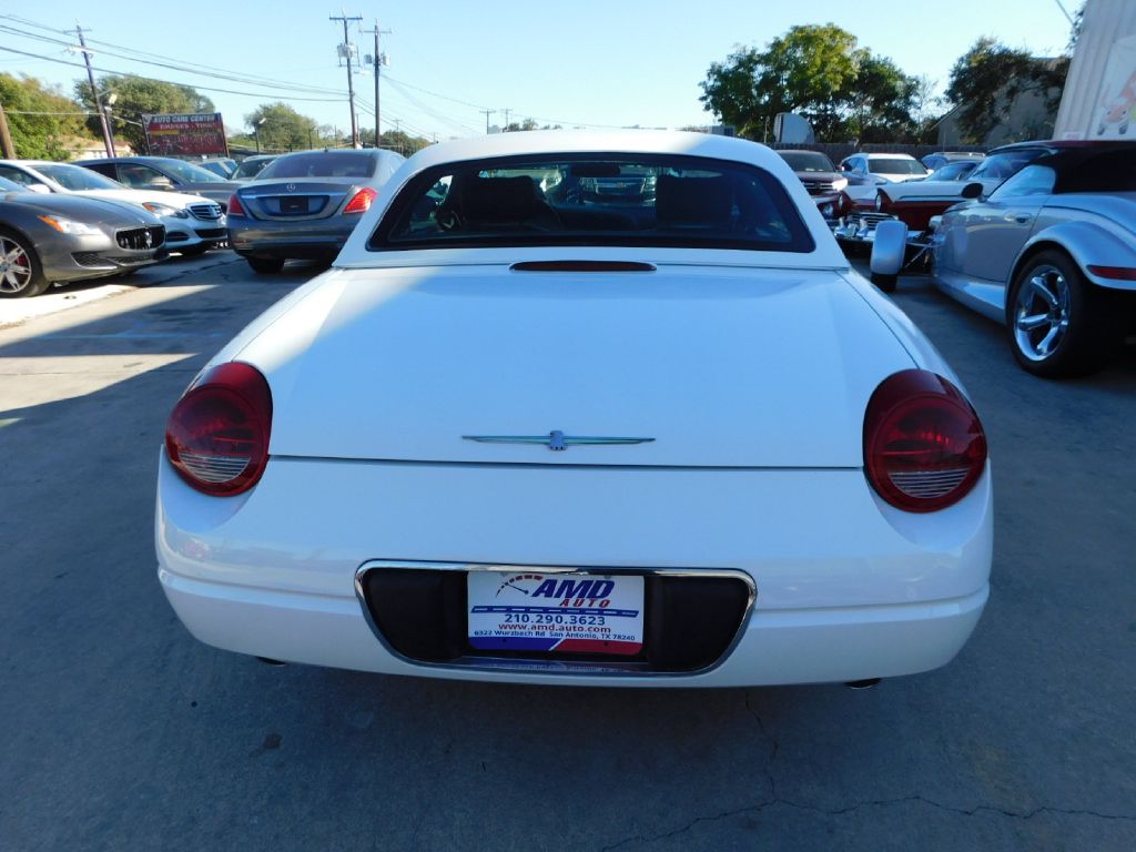 Used Car 2002 Ford Thunderbird  For Sale Under $15,000 In San Antonio, Texas