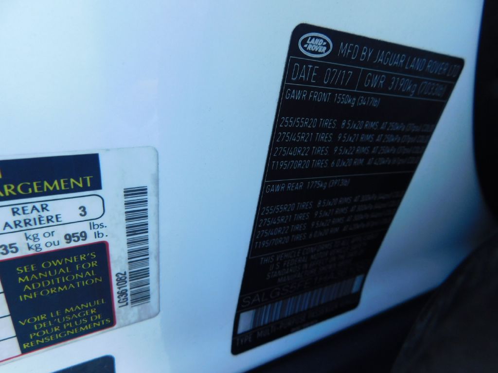 Used Car 2017 Land Rover Range Rover  Supercharged For Sale Under $20,000 In San Antonio, Texas