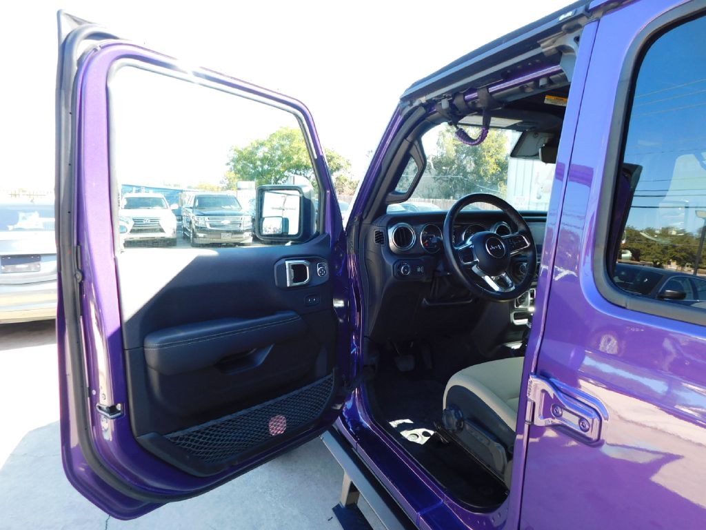 Used Car 2023 Jeep Wrangler  Sahara For Sale Under $25,000 In San Antonio, Texas