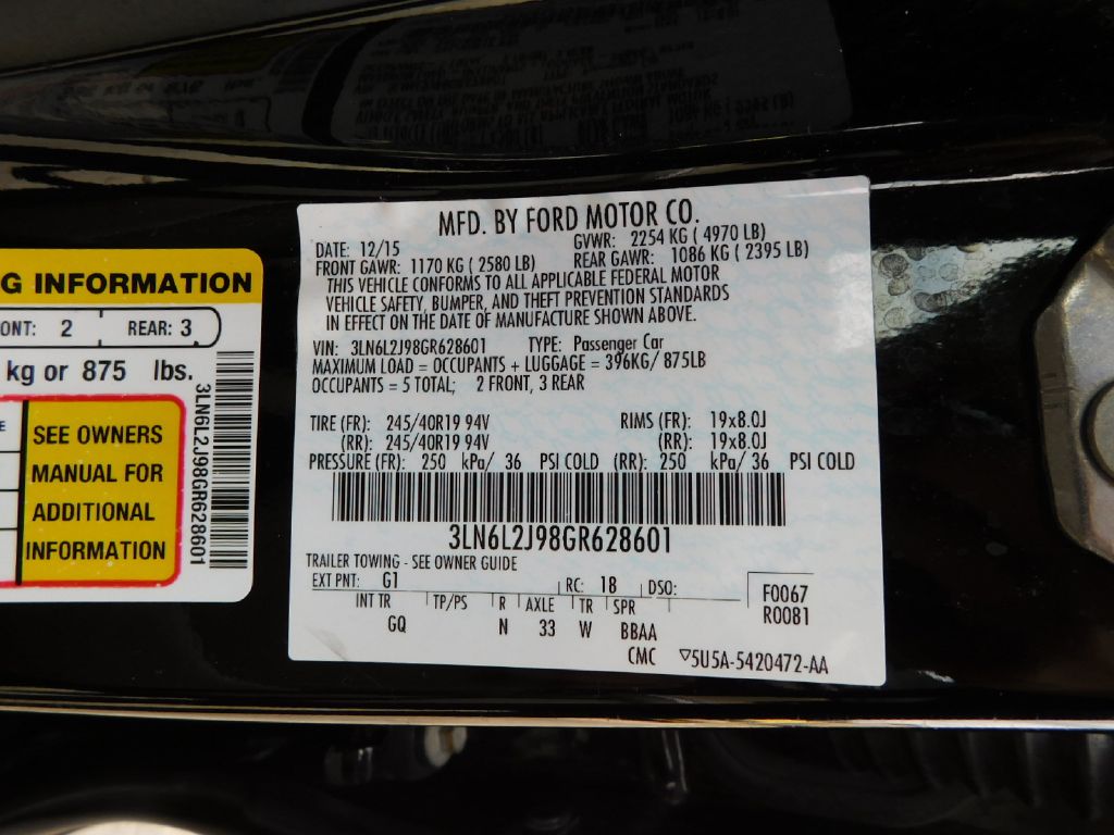 Used Car 2016 Lincoln Mkz  For Sale Under $10,000 In San Antonio, Texas