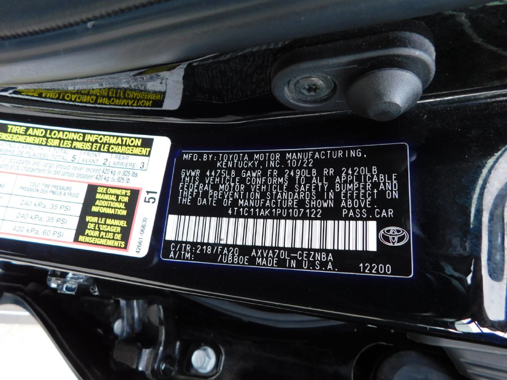 Used Car 2023 Toyota Camry  Le For Sale Under $20,000 In San Antonio, Texas