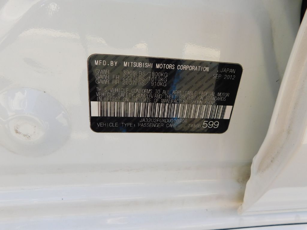 Used Car 2013 Mitsubishi Lancer  Es/es Sport For Sale Under $10,000 In San Antonio, Texas