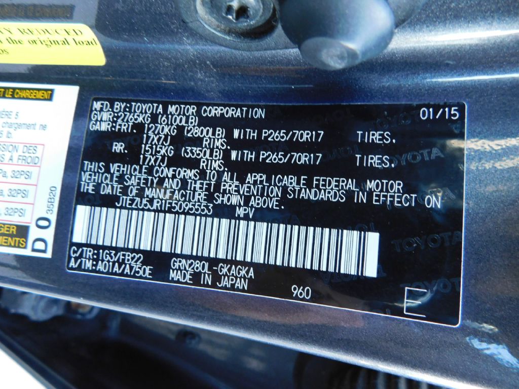 Used Car 2015 Toyota 4runner  Sr5 For Sale Under $20,000 In San Antonio, Texas