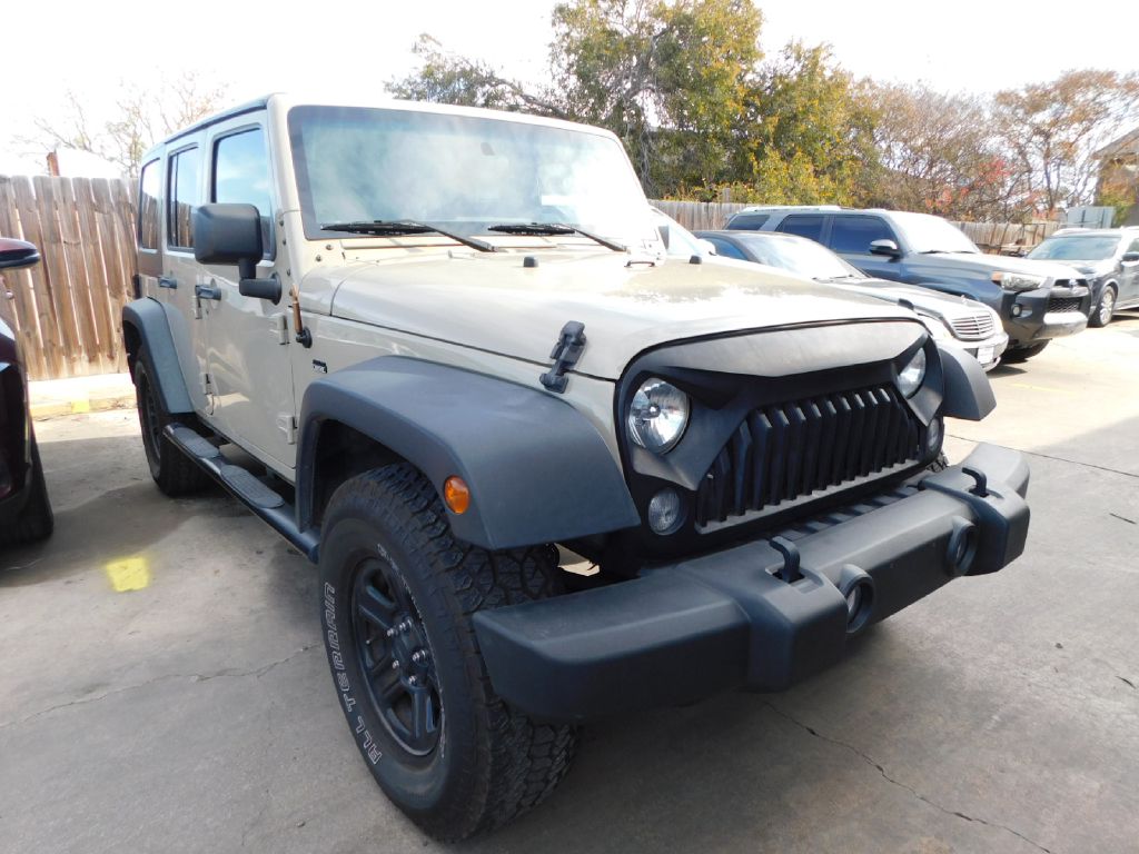 Used Car 2017 Jeep Wrangler Unlimi  Sport For Sale Under $20,000 In San Antonio, Texas