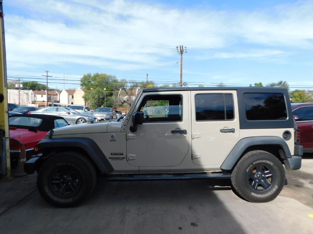 Used Car 2017 Jeep Wrangler Unlimi  Sport For Sale Under $20,000 In San Antonio, Texas