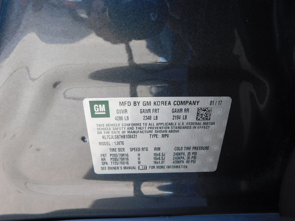 Used Car 2017 Chevrolet Trax  1lt For Sale Under $10,000 In San Antonio, Texas