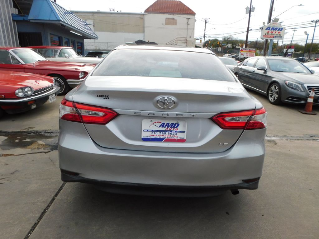 Used Car 2018 Toyota Camry  Le For Sale Under $15,000 In San Antonio, Texas