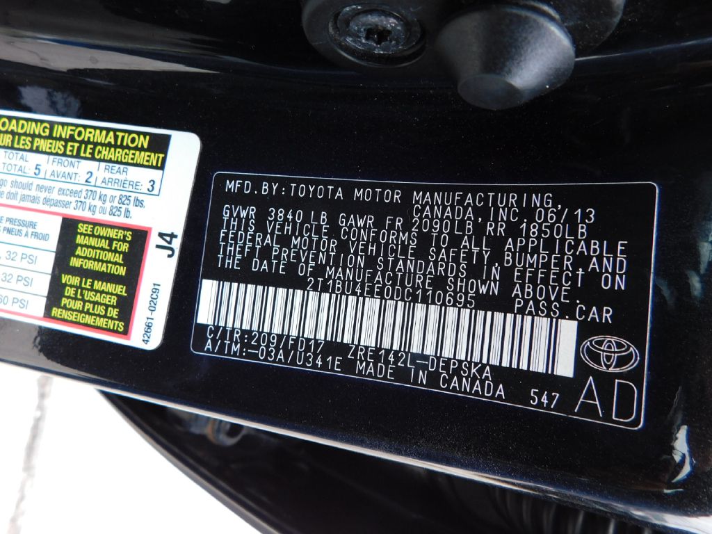 Used Car 2013 Toyota Corolla  S For Sale Under $10,000 In San Antonio, Texas