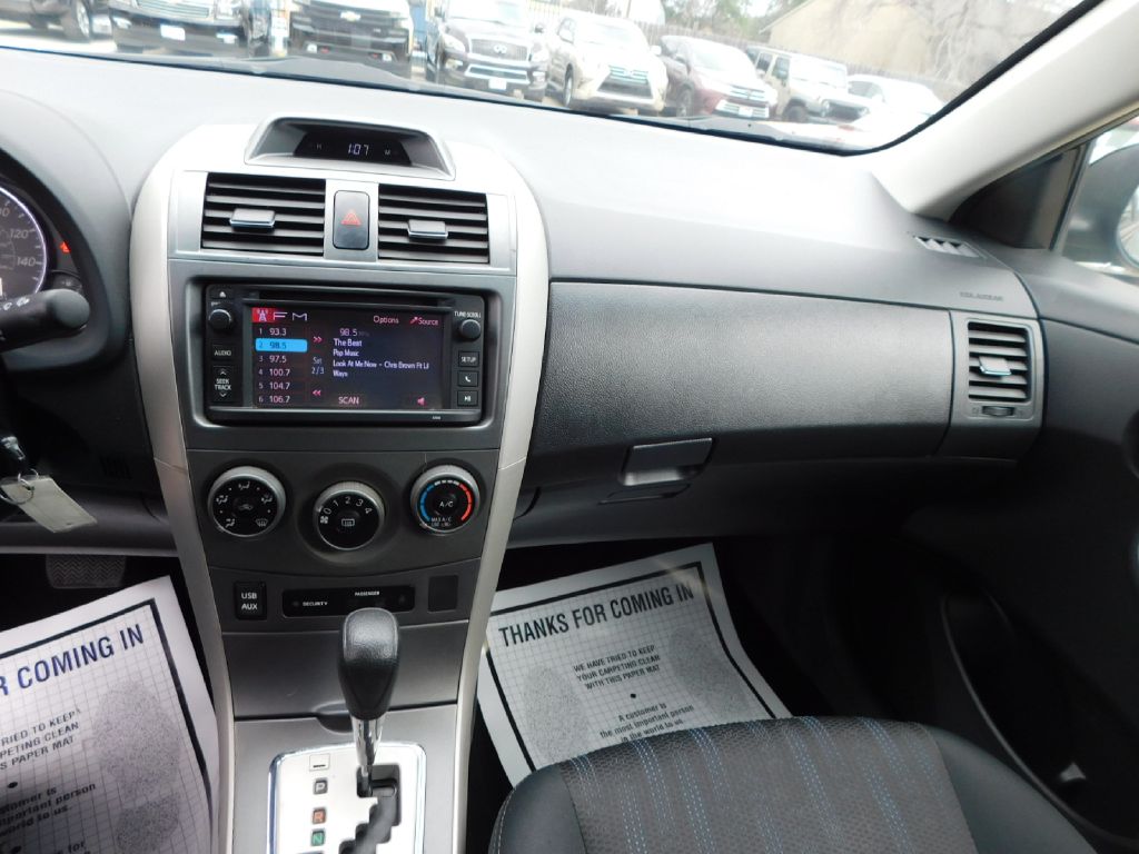 Used Car 2013 Toyota Corolla  S For Sale Under $10,000 In San Antonio, Texas