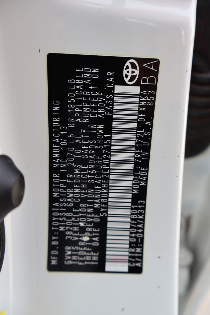 Used Car 2014 Toyota Corolla  Le For Sale Under $10,000 In San Antonio, Texas