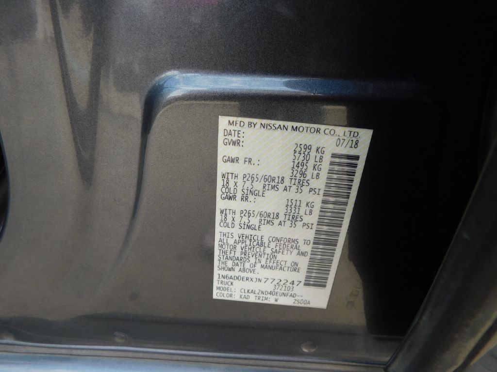 Used Car 2018 Nissan Frontier  Sv For Sale Under $15,000 In San Antonio, Texas