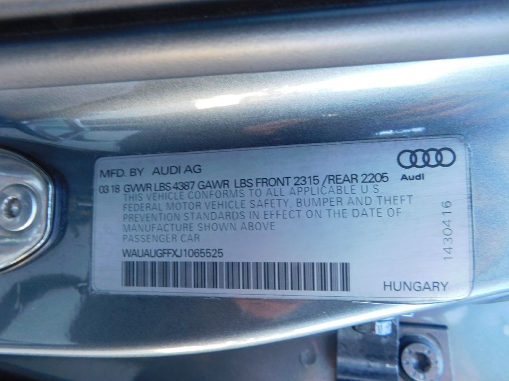 Used Car 2018 Audi A3  Premium For Sale Under $15,000 In San Antonio, Texas