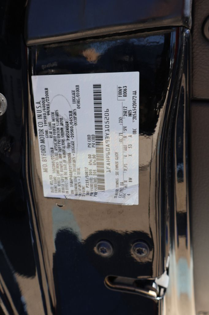 Used Car 2003 Ford Thunderbird  For Sale Under $15,000 In San Antonio, Texas