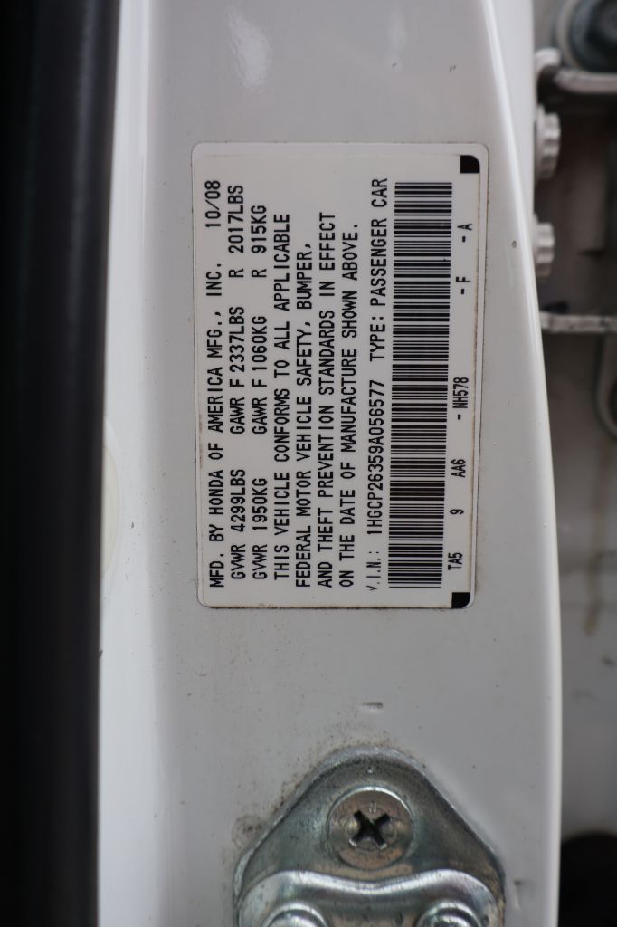 Used Car 2009 Honda Accord  Lx For Sale Under $10,000 In San Antonio, Texas