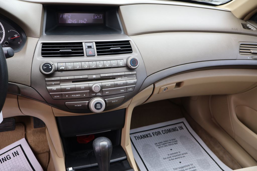 Used Car 2009 Honda Accord  Lx For Sale Under $10,000 In San Antonio, Texas