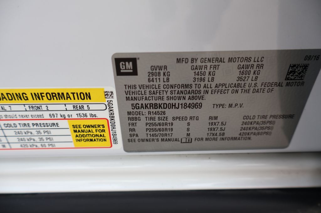 Used Car 2017 Buick Enclave  For Sale Under $12,000 In San Antonio, Texas