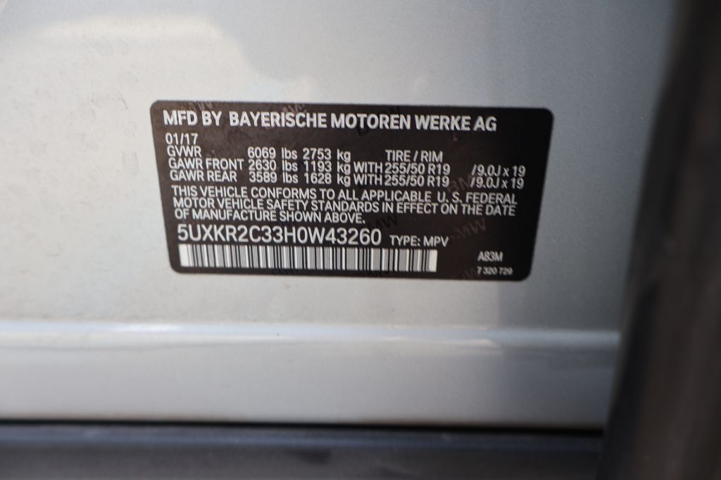 Used Car 2017 Bmw X5  Sdrive35i For Sale Under $15,000 In San Antonio, Texas