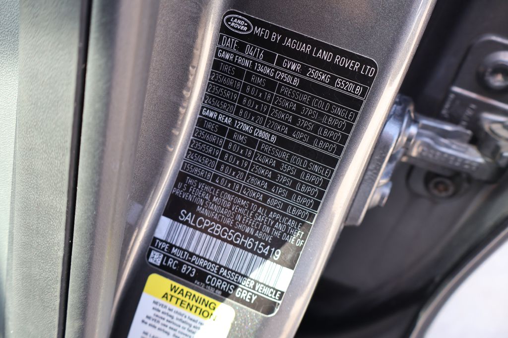 Used Car 2016 Land Rover Discovery Sport  Se For Sale Under $12,000 In San Antonio, Texas