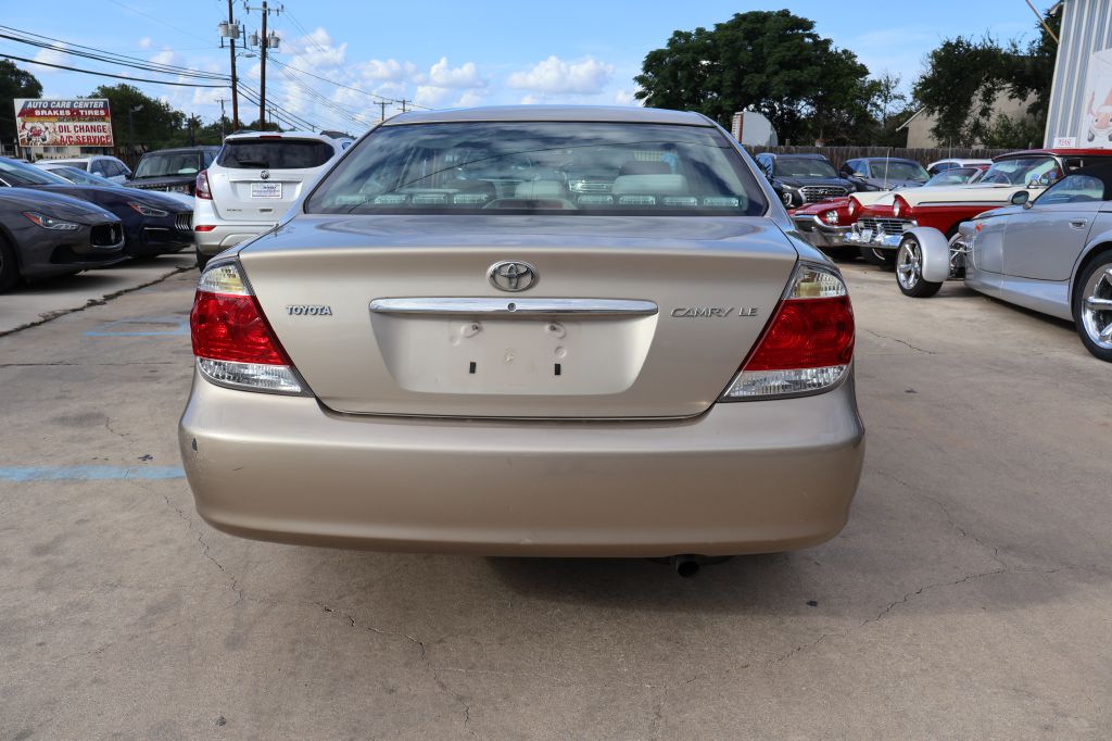 Used Car 2005 Toyota Camry  Le For Sale Under $10,000 In San Antonio, Texas