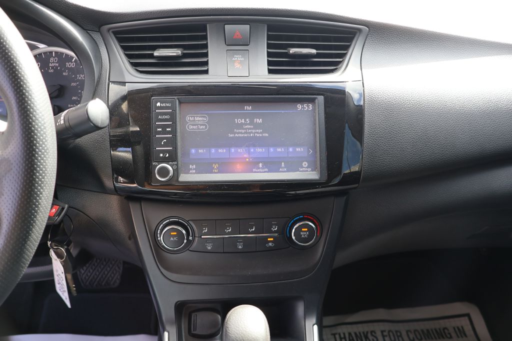 Used Car 2019 Nissan Sentra  S For Sale Under $10,000 In San Antonio, Texas