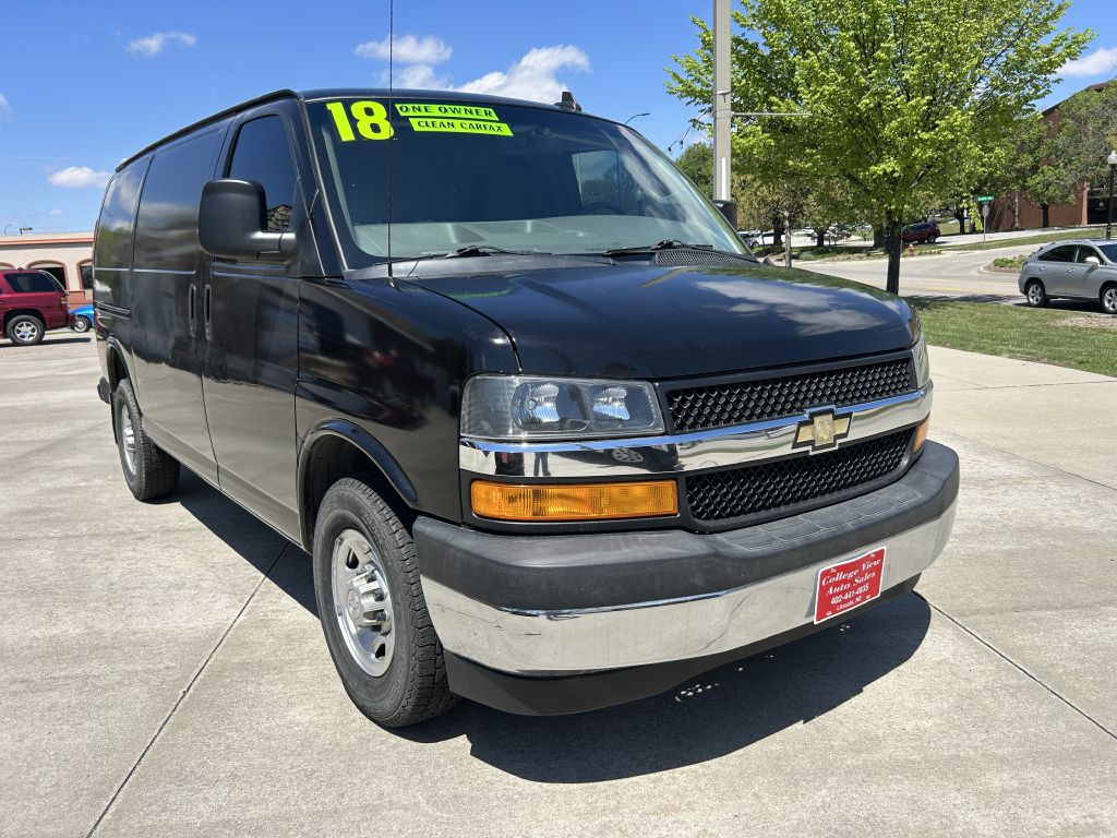 CHEVROLET EXPRESS G2500 2018 CHEVROLET EXPRESS G2500 1GCWGAFP4J1185746