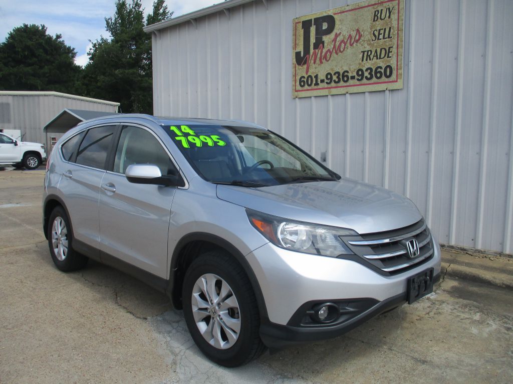 Silver 2014 Honda CR-V EX-L FWD SUV / Crossover Front-Wheel Drive Automatic