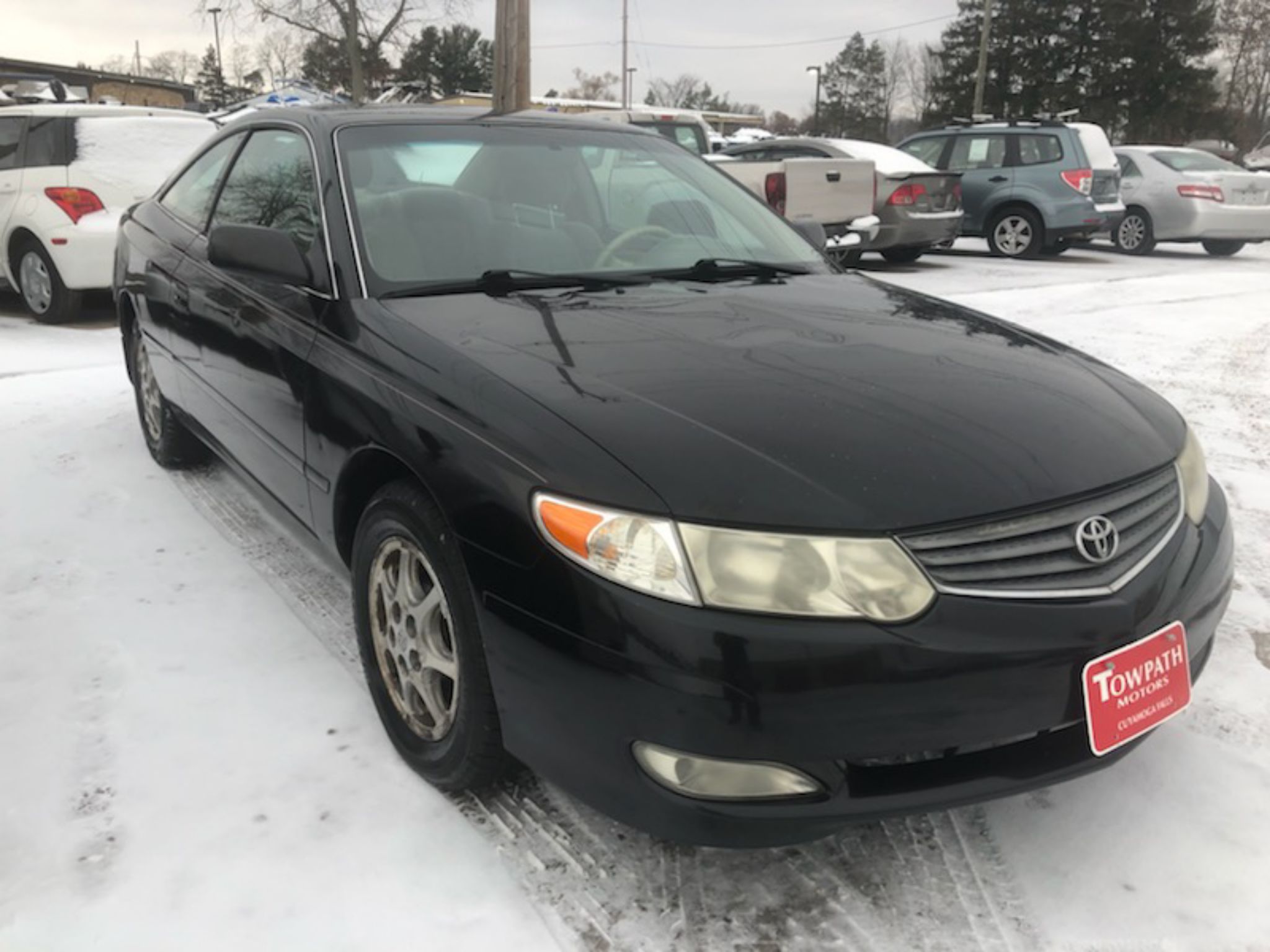 Used 2003 TOYOTA CAMRY SOLARA SE for sale at Towpath Motors Cuyahoga
