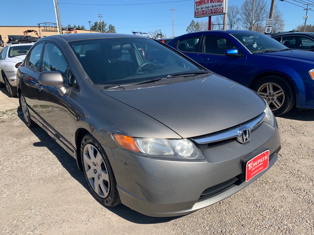 Used 2007 HONDA CIVIC LX for sale at Towpath Motors | Cuyahoga Falls ...