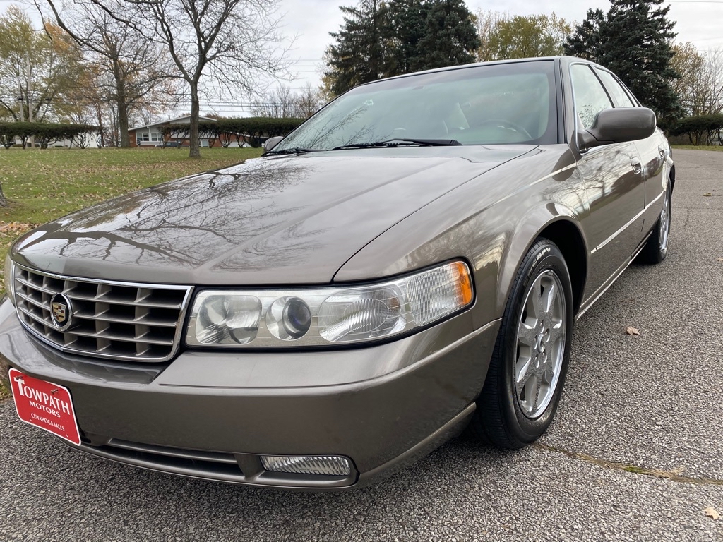 2002 Cadillac Seville for sale at Towpath Motors | Used Car Dealer in Peninsula Ohio