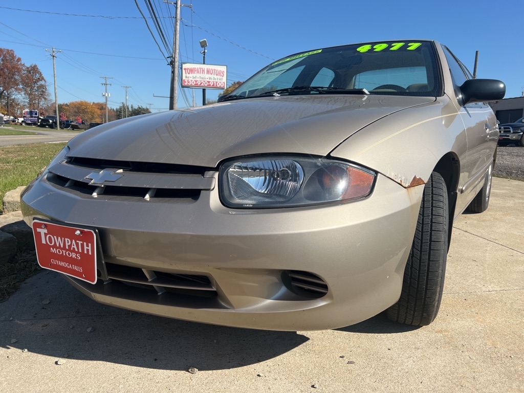 Used 2003 CHEVROLET CAVALIER for sale at Towpath Motors Cuyahoga