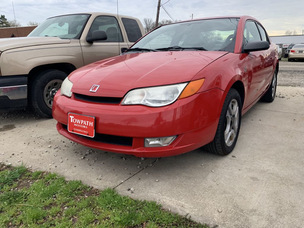 Used 2004 SATURN ION LEVEL 3 for sale at Towpath Motors Cuyahoga Falls Used Car Dealer
