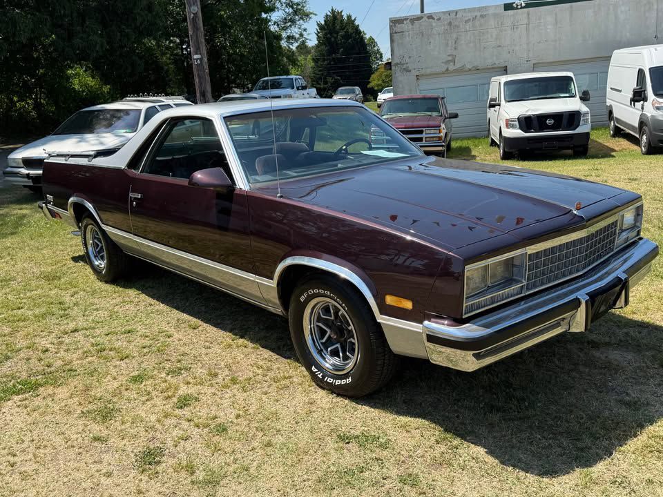 1986 CHEVROLET EL CAMINO