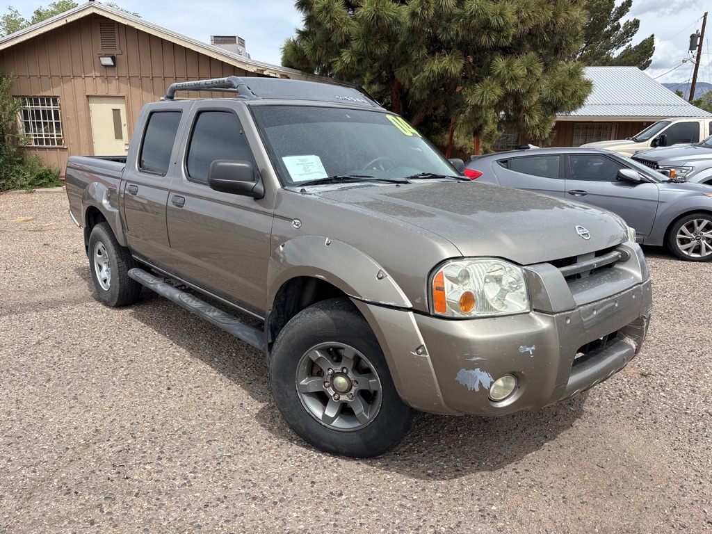 Gold 2004 Nissan Frontier 4 Dr XE Crew Cab SB Pickup Truck Rear-Wheel Drive Automatic