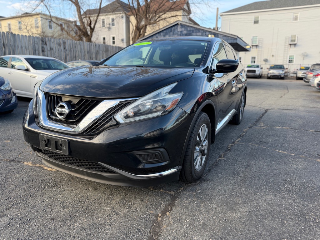 Black 2018 Nissan Murano S AWD SUV / Crossover All-Wheel Drive Continuously Variable Transmission