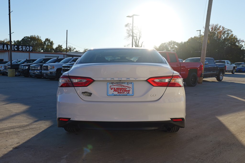 Used Car 2018 Toyota Camry  Le For Sale Under $20,000 In Baker, Louisiana