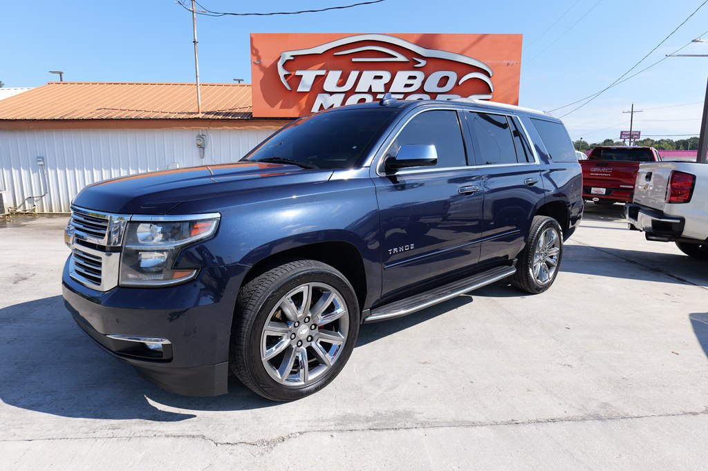 Blue 2019 Chevrolet Tahoe SUV / Crossover Four-Wheel Drive Automatic