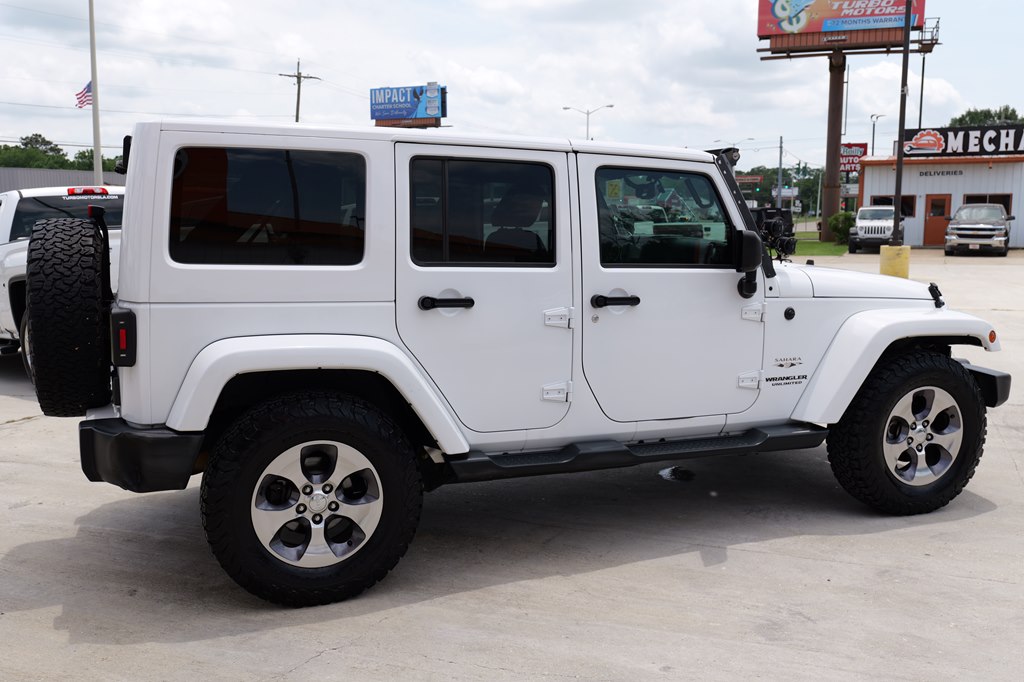 Used Car 2016 Jeep Wrangler Unlimi  Sahara For Sale Under $25,000 In Baker, Louisiana