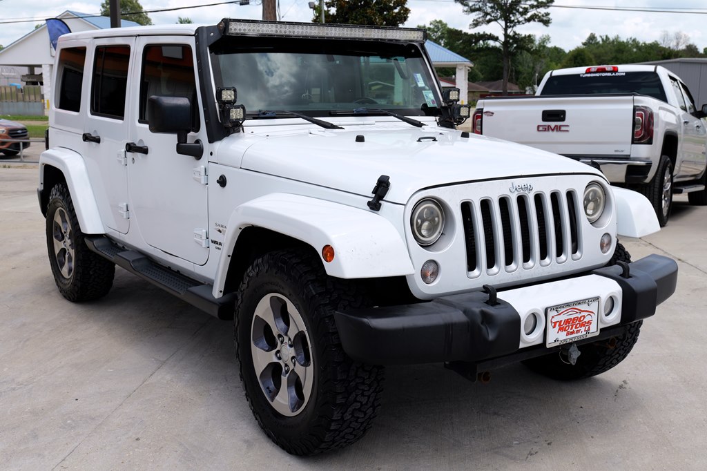 Used Car 2016 Jeep Wrangler Unlimi  Sahara For Sale Under $25,000 In Baker, Louisiana