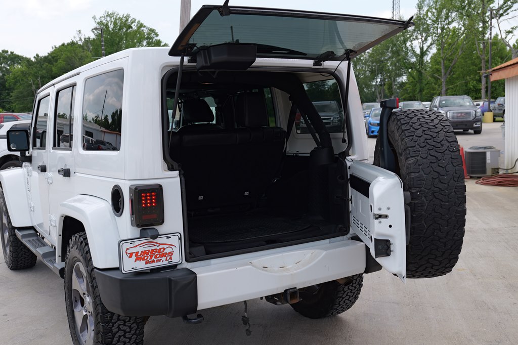 Used Car 2016 Jeep Wrangler Unlimi  Sahara For Sale Under $25,000 In Baker, Louisiana