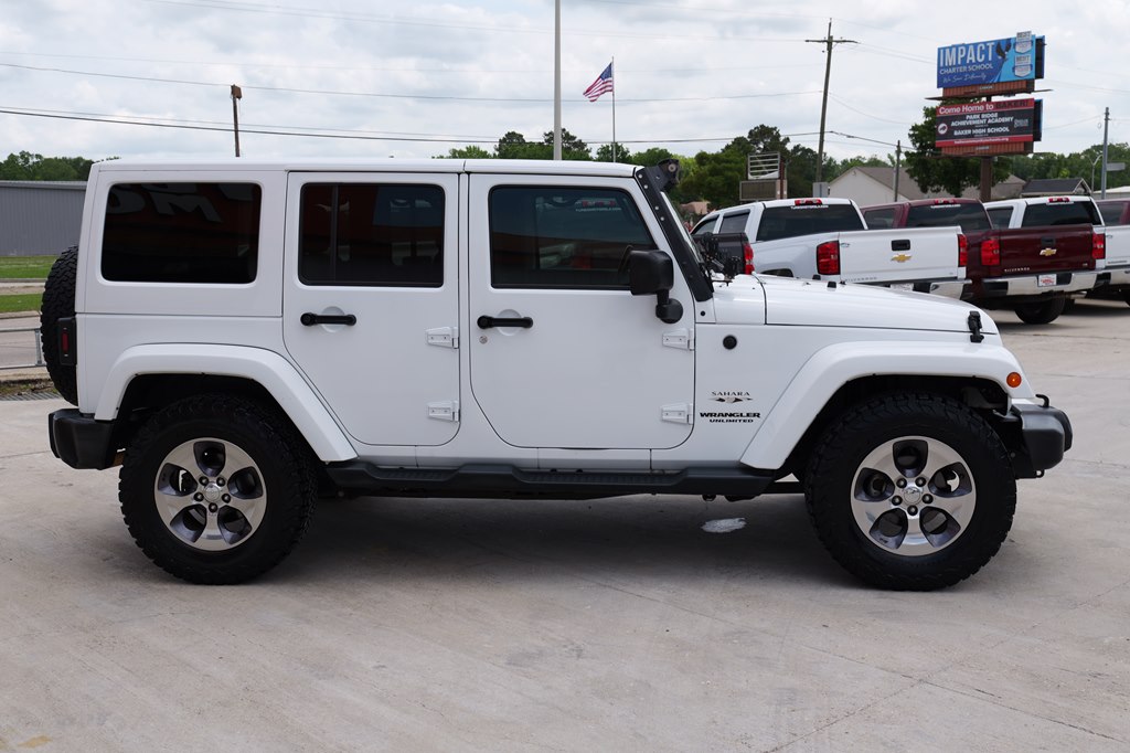 Used Car 2016 Jeep Wrangler Unlimi  Sahara For Sale Under $25,000 In Baker, Louisiana