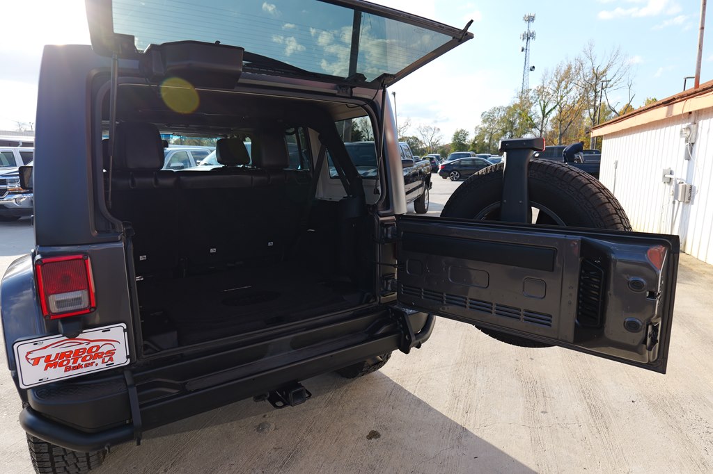 Used Car 2016 Jeep Wrangler Unlimi  Sahara For Sale Under $20,000 In Baker, Louisiana