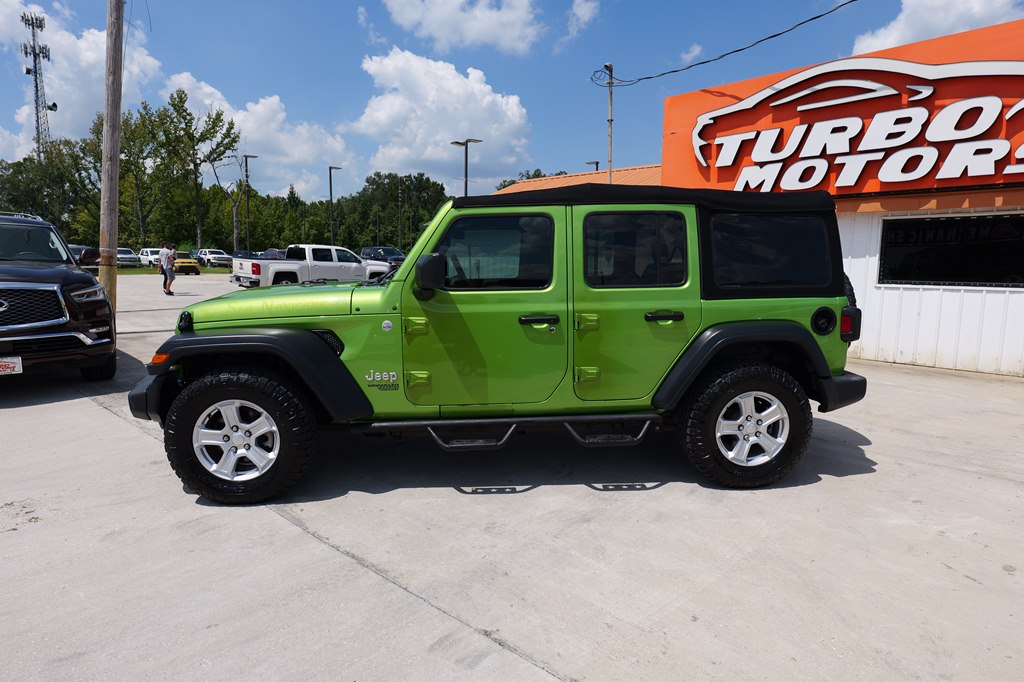 Used Car 2018 Jeep Wrangler Unlimi  Sport For Sale Under $25,000 In Baker, Louisiana