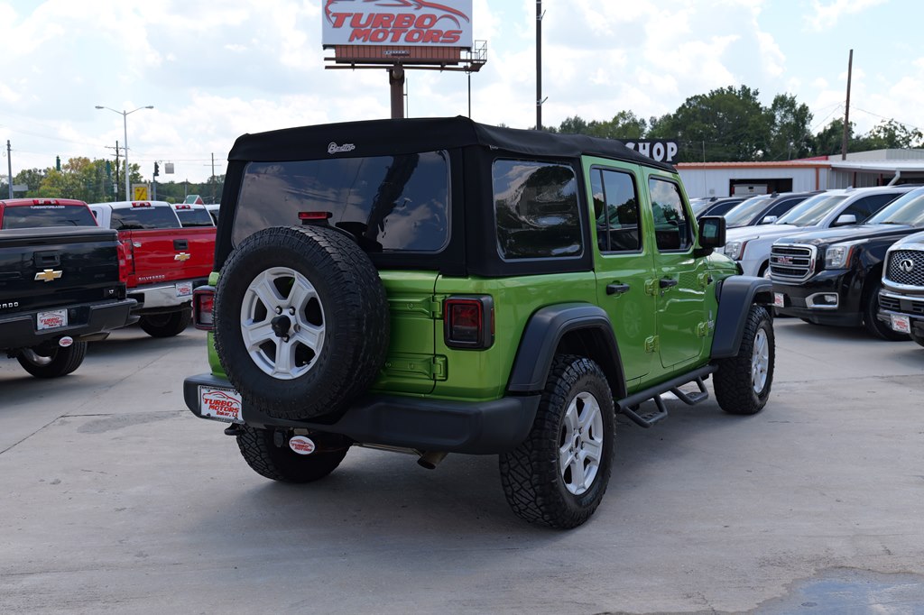 Used Car 2018 Jeep Wrangler Unlimi  Sport For Sale Under $25,000 In Baker, Louisiana
