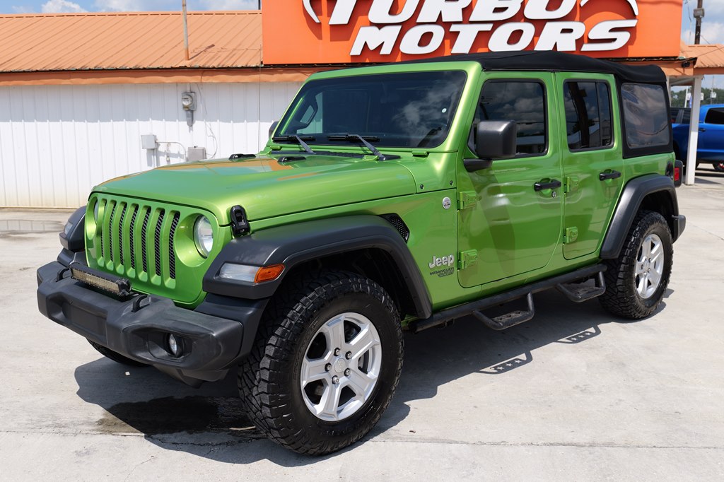 Used Car 2018 Jeep Wrangler Unlimi  Sport For Sale Under $25,000 In Baker, Louisiana